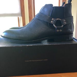 Frye Chelsea Harness Boots